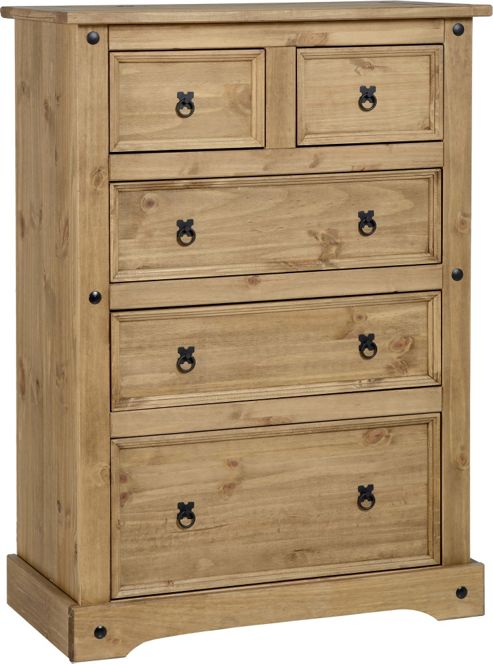 Image of Home Essence Corona 2 Over 3 Drawer Chest