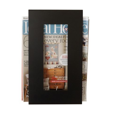 Image of The Metal House Contemporary Magazine Rack - White