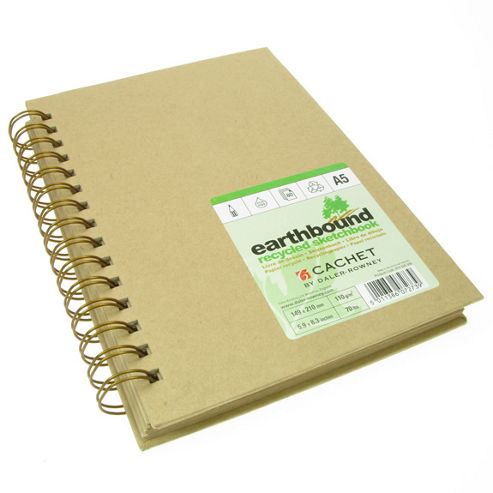 Image of Dr Earthbound A5 Recycled Sketchbook Wirebound