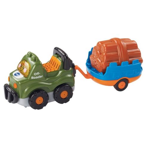 Image of Vtech Toot Toot Drivers Off Roader And Trailer