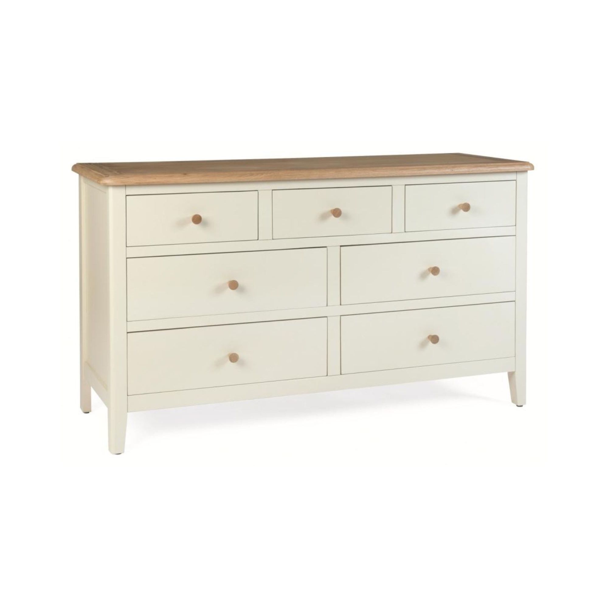 Kelburn Furniture Cottage Painted 7 Drawer Chest at Tesco Direct