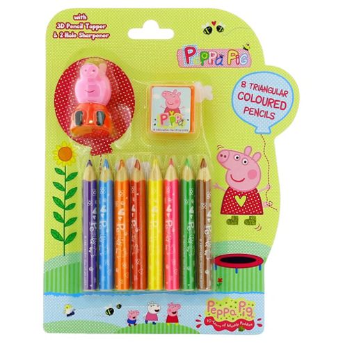 Image of Peppa Colouring Pencils 8pk