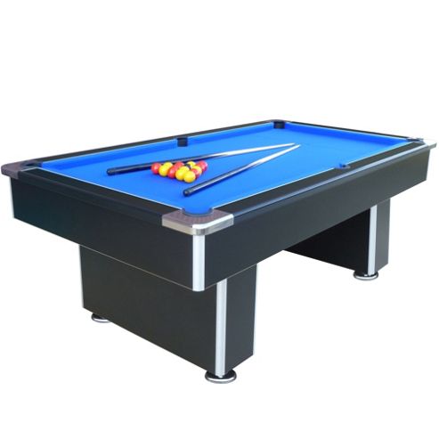 Image of 7ft Black Speedster Slate Bed Pool Table