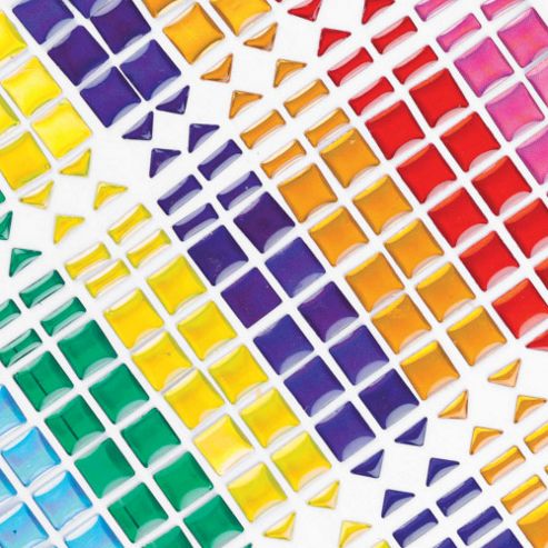 Image of Mosaic Stick-on Stones For Children (pack Of 375)