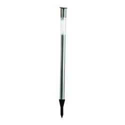 Solar-Powered Stainless Steel Post Light
