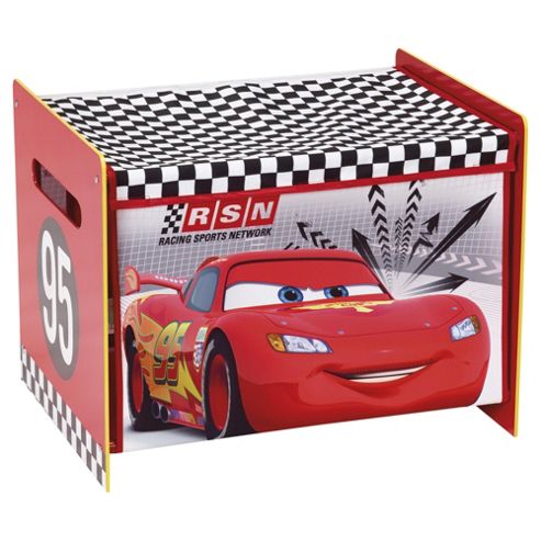Image of Disney Pixar Cars Fabric Toy Box