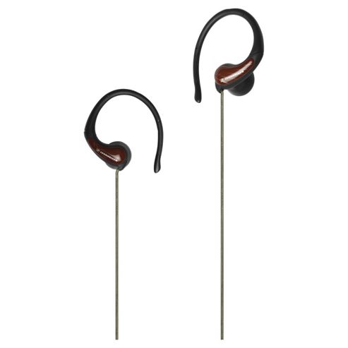 Image of Sennheiser Omx 181 Stereo Earphones Flexible Ear Hooks - Black