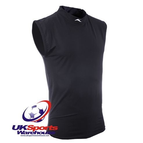 Image of Bukta Baselayer Moisture Management Under Vest Black - Black