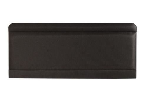 Image of Furmanac Regent Upholstered Headboard - Single - Weave Grey