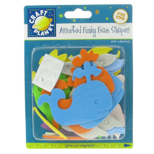 Image of Funky Foam S/a Pk Ast Dol/fish