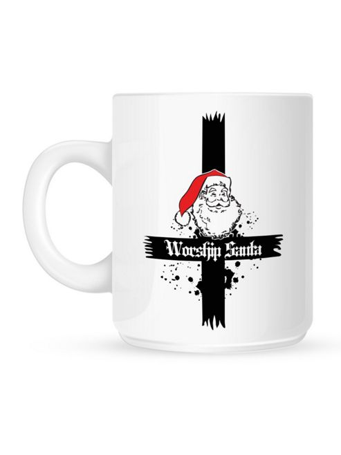 Image of Worship Santa 10oz Ceramic Mug