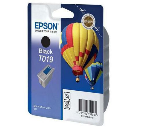Image of Epson T019 Black Ink Cartridge For Stylus Colour 880 Printer