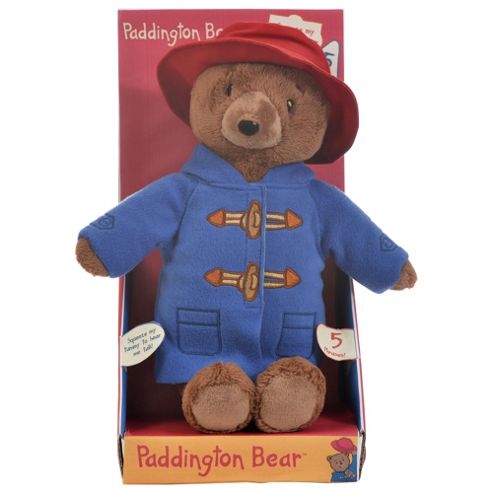 Image of Paddington Bear 30cm Talking Soft Toy