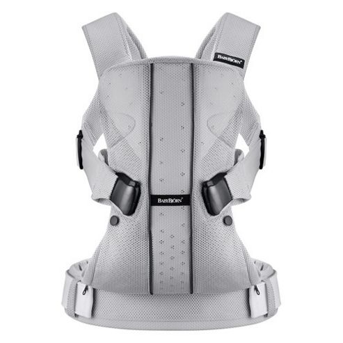 Image of Babybjorn Baby Carrier One (silver Mesh)