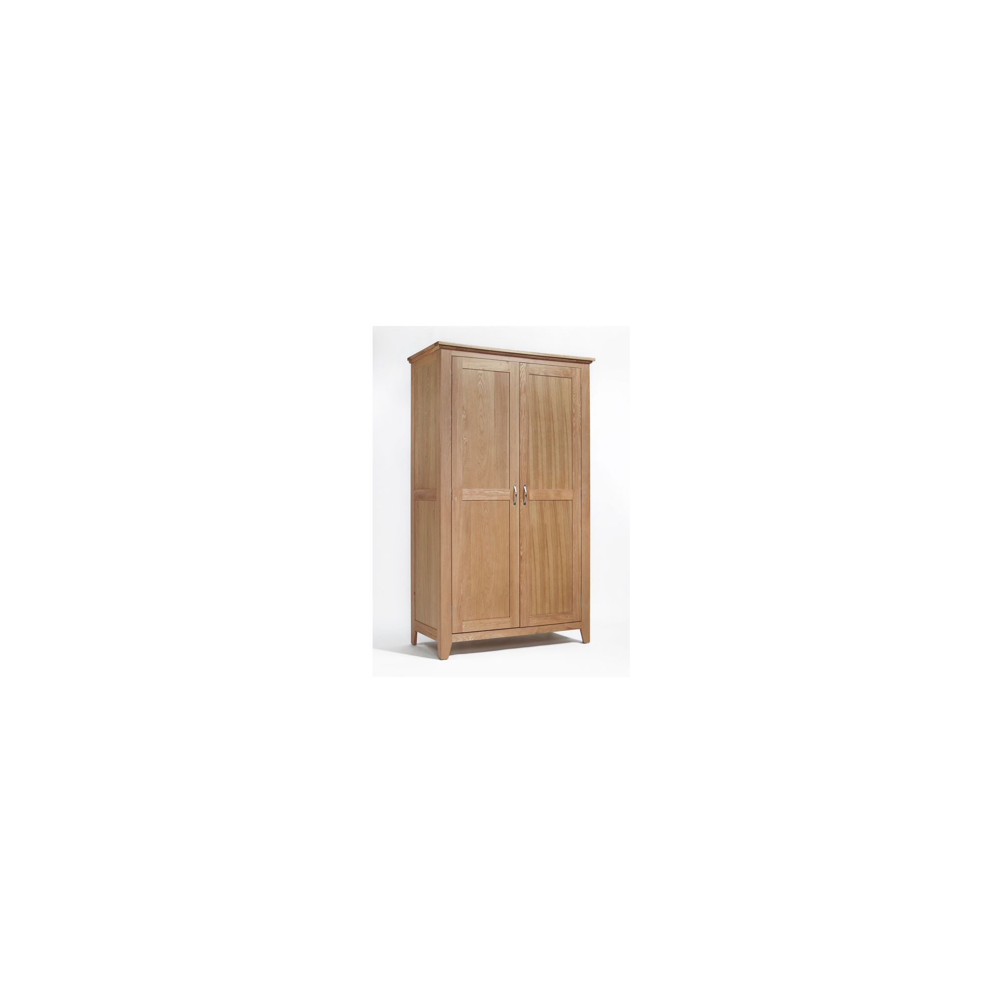 Ametis Sherwood Oak Wardrobe with All Hanging at Tesco Direct