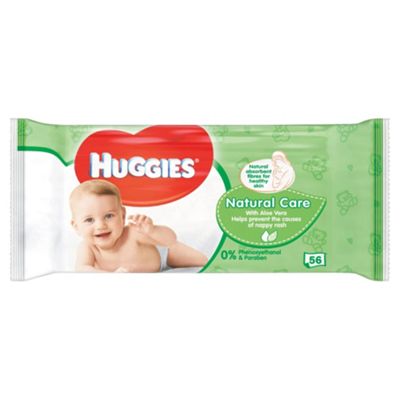 Huggies Baby Wipes Natural Care 56