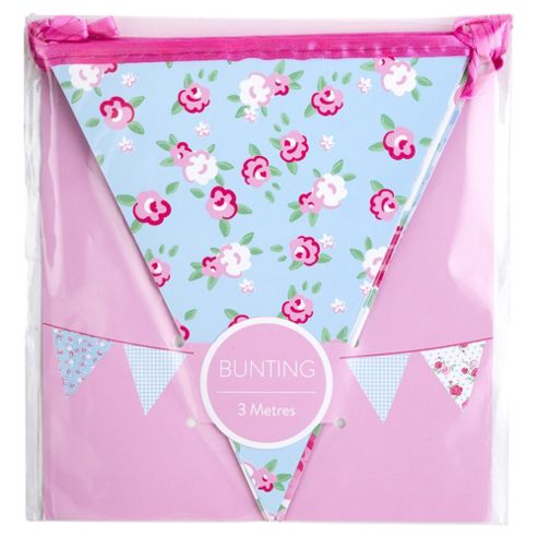 Image of Table Fun Floral Bunting 3m