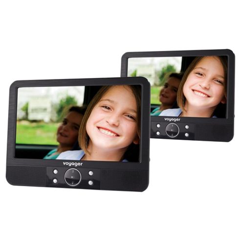 Image of Voyager 9pm - Twin 9 Inch Portable Dvd Player