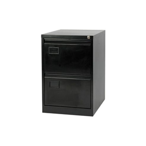 Image of Jemini 2-drawer Filing Cabinet Black Kf72585