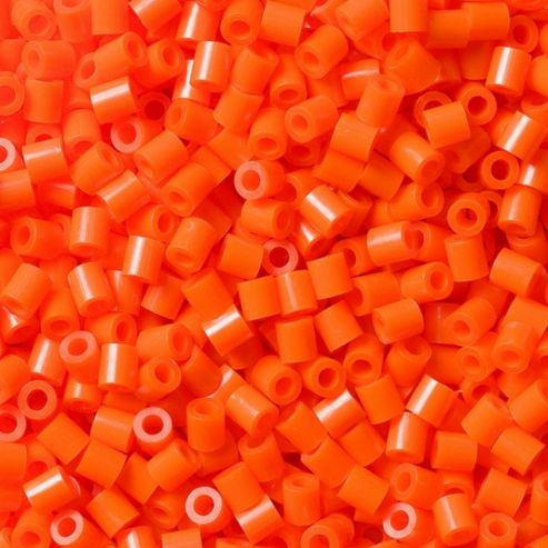 Image of Hama Beads - Orange - 1000 Piece Bag - No 207-04 - Dkl