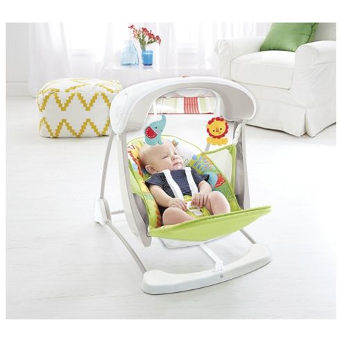 Image of Fisher Price Rainforest Take Along Swing & Seat