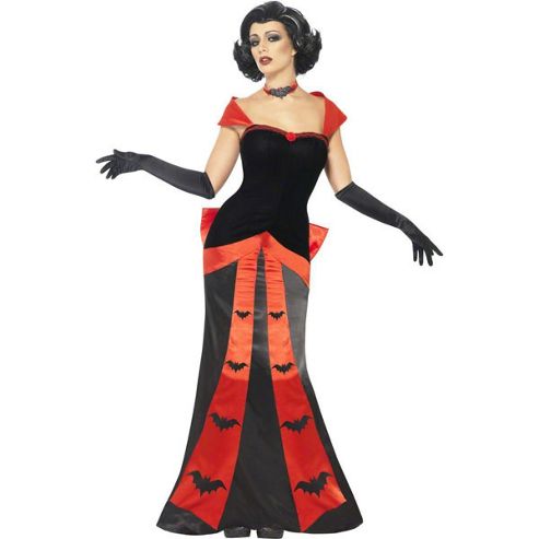 Image of Glam Vampiress - Adult Costume Size: 12-14