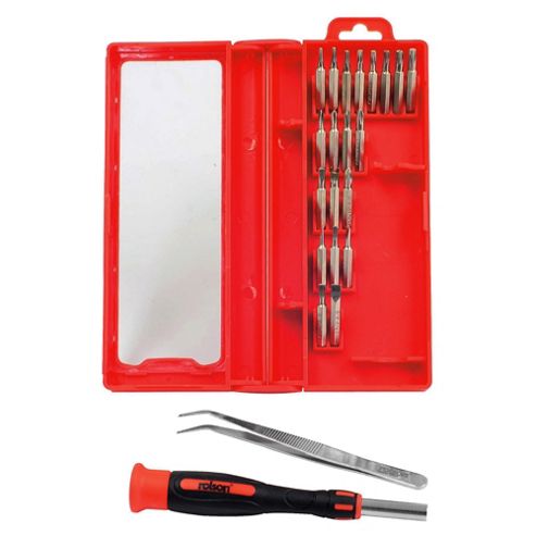 Image of Rolson 22-piece Precision Screwdriver Bit Set