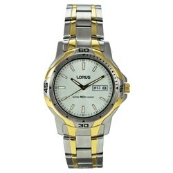 Lorus Mens Two Tone Watch