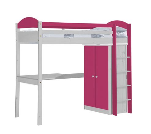 Image of Maximus High Sleeper Set 1 White And Fuchsia