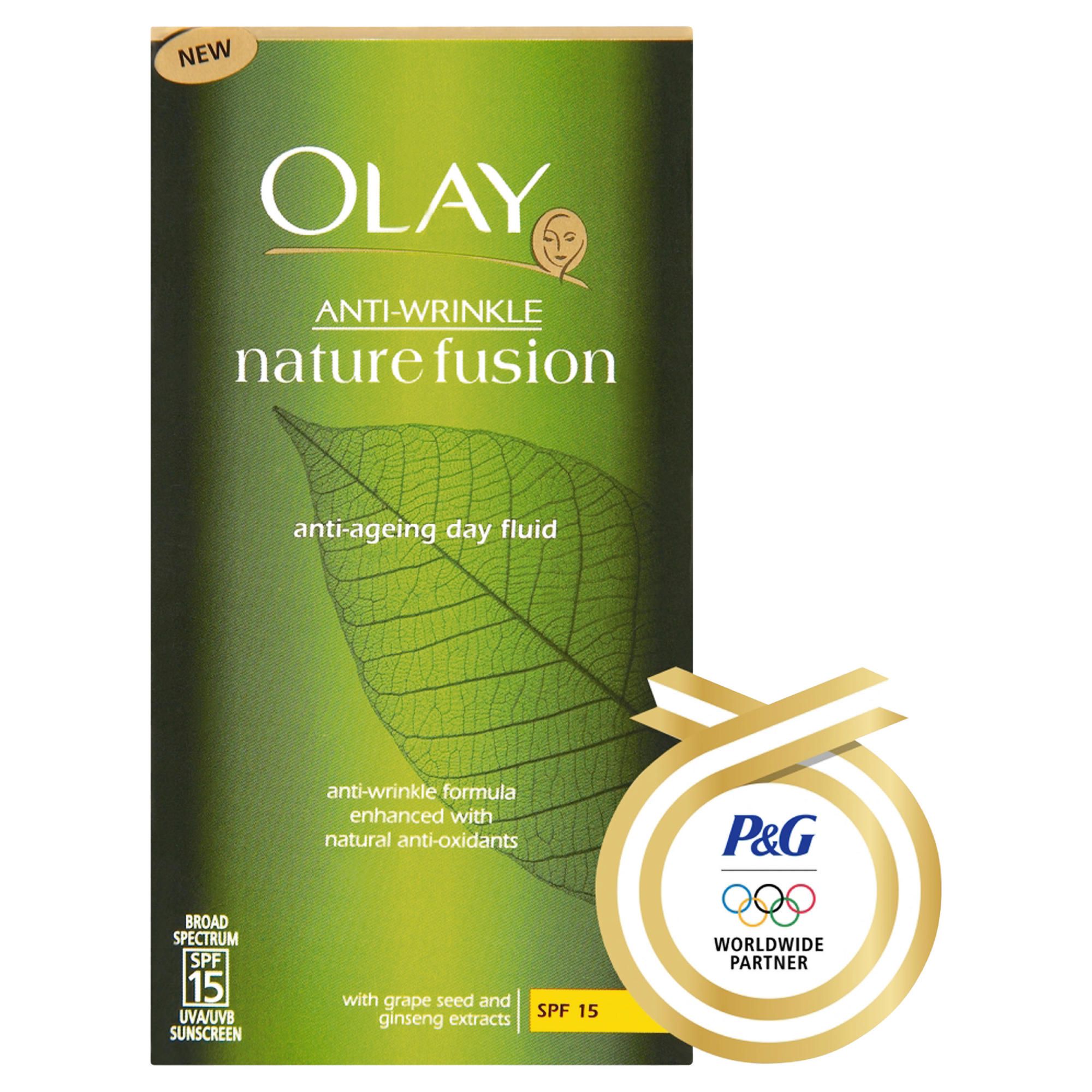 Olay Anti-Wrinkle SPF15 Nature Fusion Day Fluid 100Ml