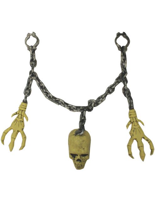 Image of Skull Chain Halloween Decoration