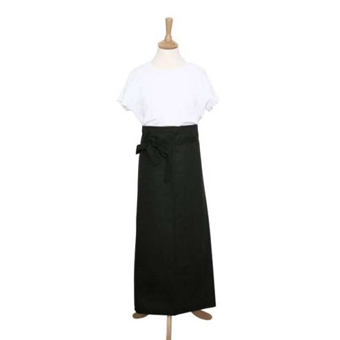 Image of Rushbrookes Cafe Apron, Black