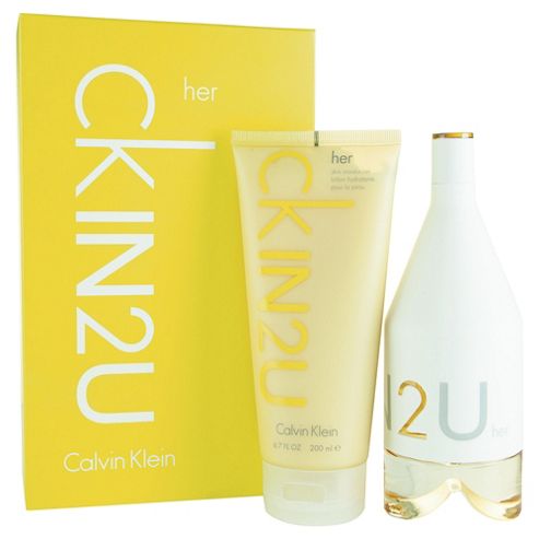 Image of Calvin Klein Ckin2u Female 150ml Eau De Toilette Gift Set