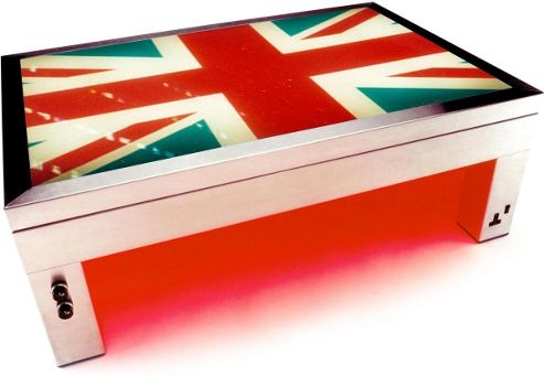 Image of Illuminating Glass Coffee Table