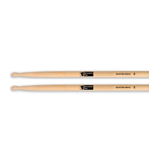 Image of Percussion Plus Maple E Wooden Tip Drumsticks