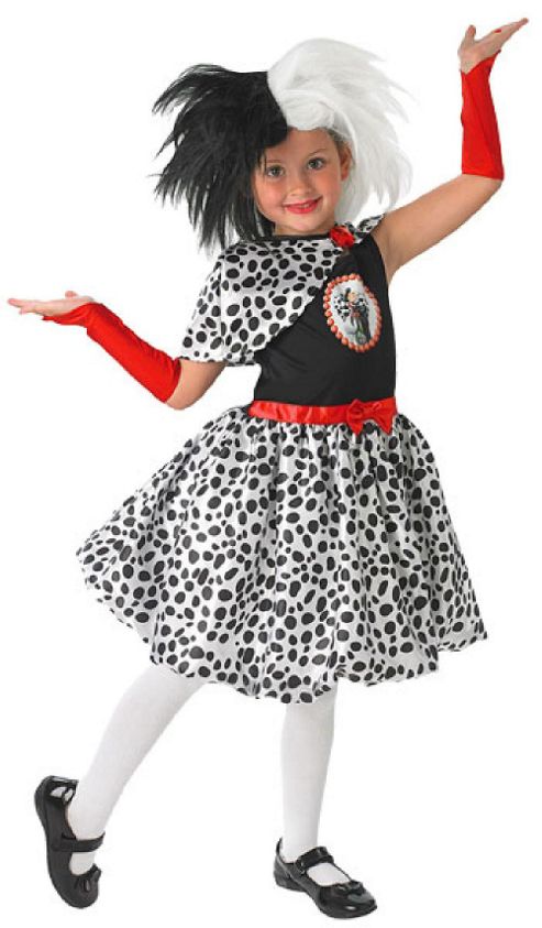Image of Cruella De Vil - Child Costume 3-4 Years
