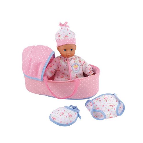 Image of Cup Cake Baby Izzy And Her Carry Cot