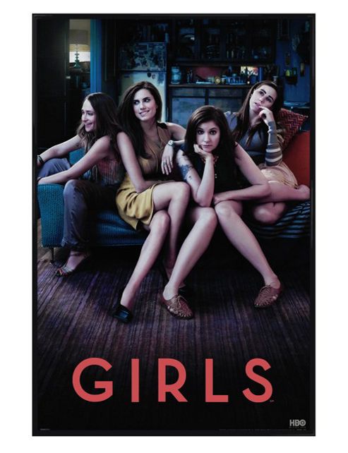 Image of Girls Gloss Black Framed Almost Getting It Kind Of Together Poster