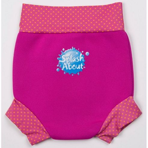 Image of Splash About Happy Nappy Small (pink Mango Dot)