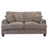 Kensington Fabric Small Sofa Grey
