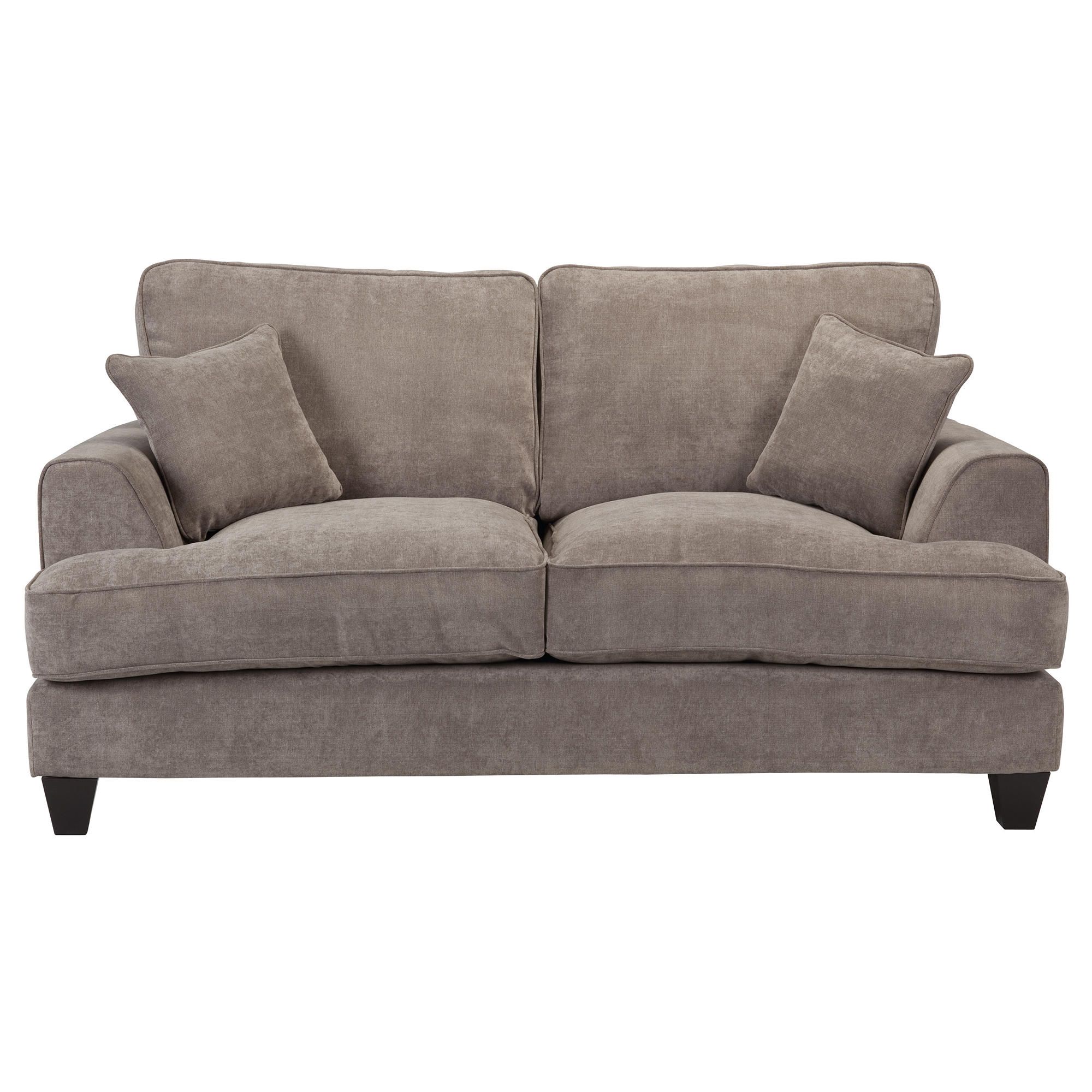 Kensington Fabric Small Sofa Grey at Tesco Direct