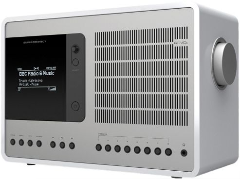 Image of Revo Superconnect Wifi/dab/dab+/fm Internet Radio (piano White)