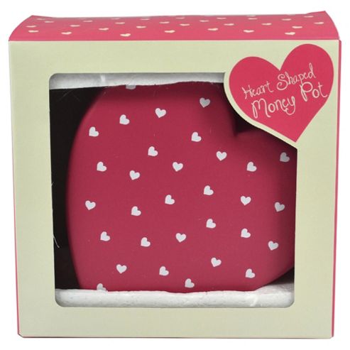 Image of Heart Shape Money Pot