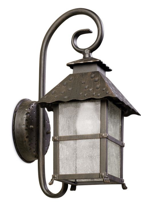 Image of Leds-c4 Persefone Outdoor Wall Light In Brown