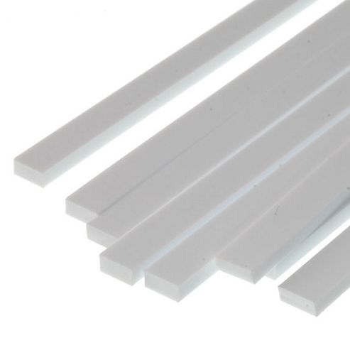 Image of Evergreen Styrene Strip 2.00 X 4.80mm (.080 X 0.188")