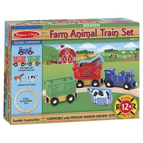 Image of Melissa & Doug Farm Animal Train