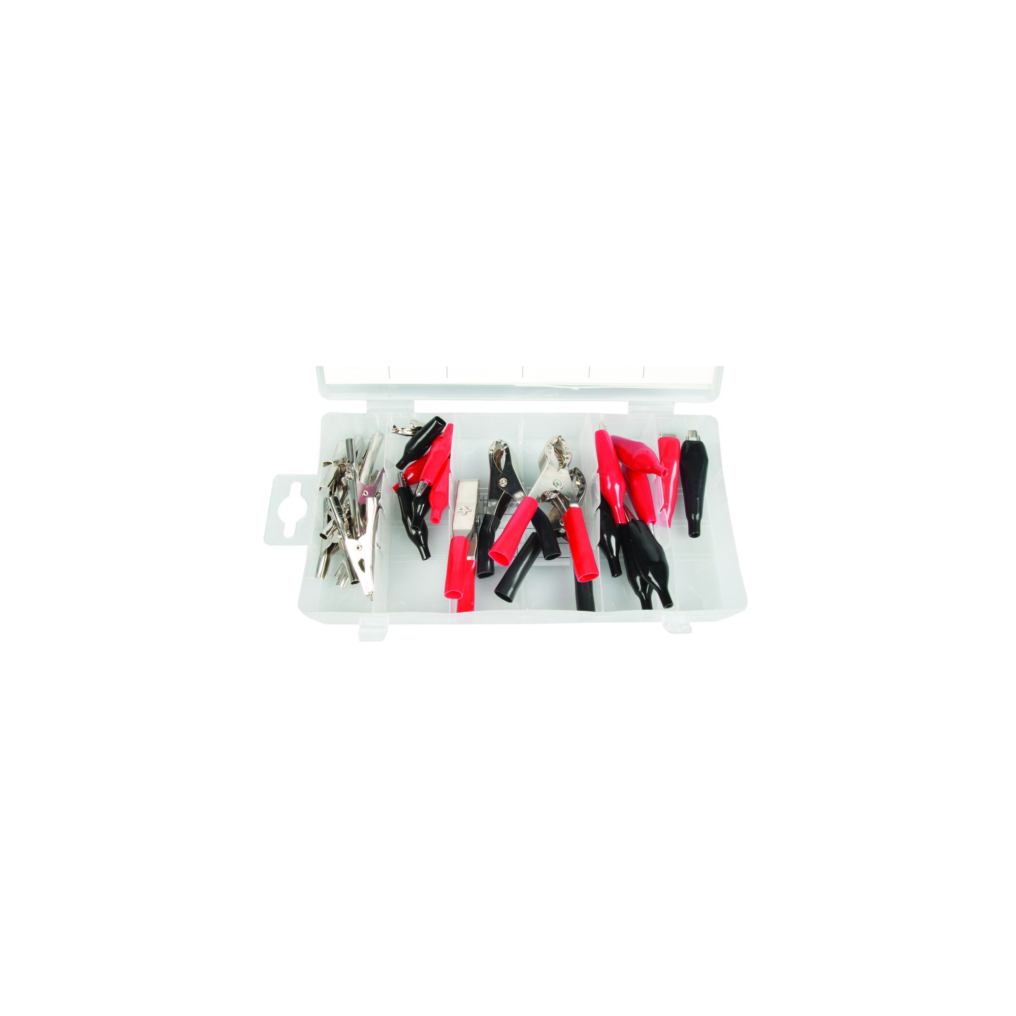 24-Piece Alligator Clip Assortment