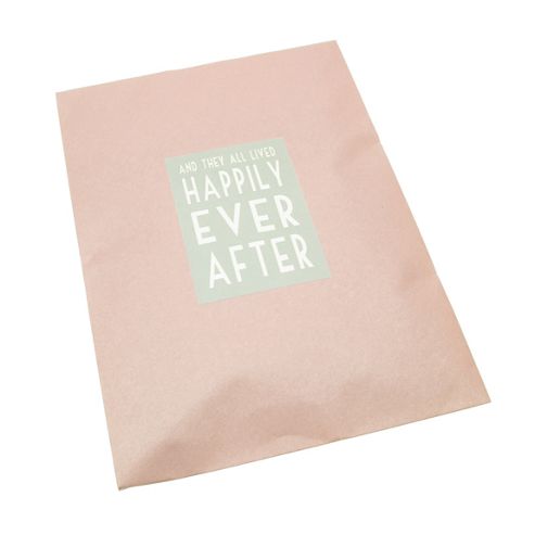 Image of Rose Confetti Envelope - And They All Lived Happily Ever After