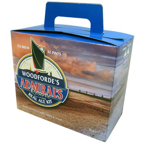 Image of Woodfordes Admirals Reserve (abv 5%) 32 Pint Real Ale Home Brew Beer Kit