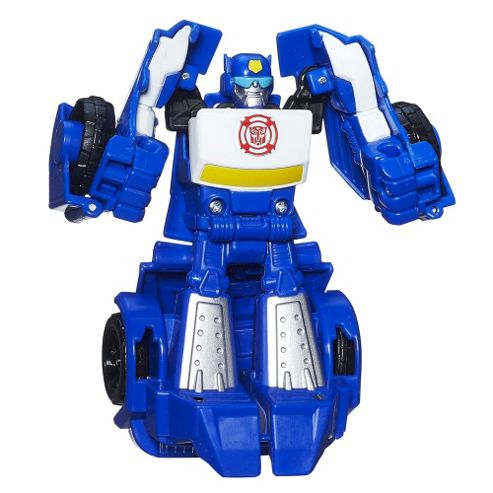 Image of Playskool Heroes Transformers Rescue Bots Chase The Police-bot Figure